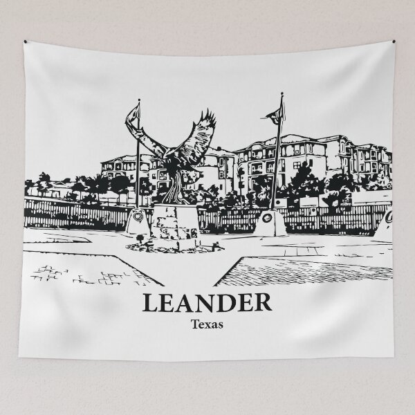 Item preview, Leander - Texas designed and sold by Lakeric Cityscapes.