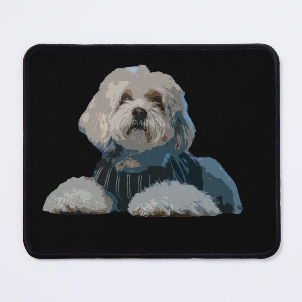 Item preview, Poodle Dog Carving, Cartoon Face, Vintage Illustration, Realistic Pet Silhouette. designed and sold by DMTJ.