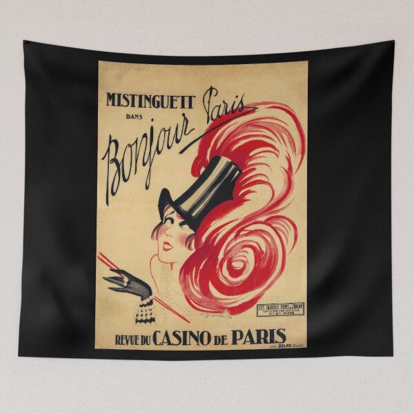 Item preview,  Charles Gesmar poster for cabaret artiste Mistinguett designed and sold by stevepaint.
