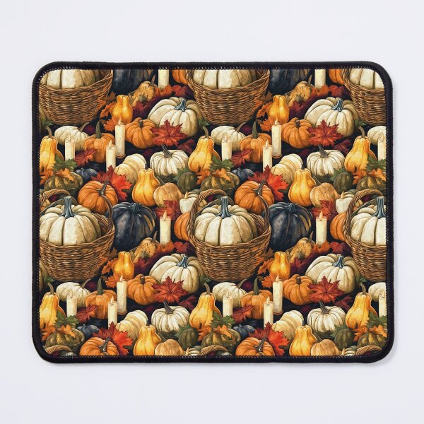 Item preview, Pumpkin and Gourd Pattern - Autumn designed and sold by MidArtForge.