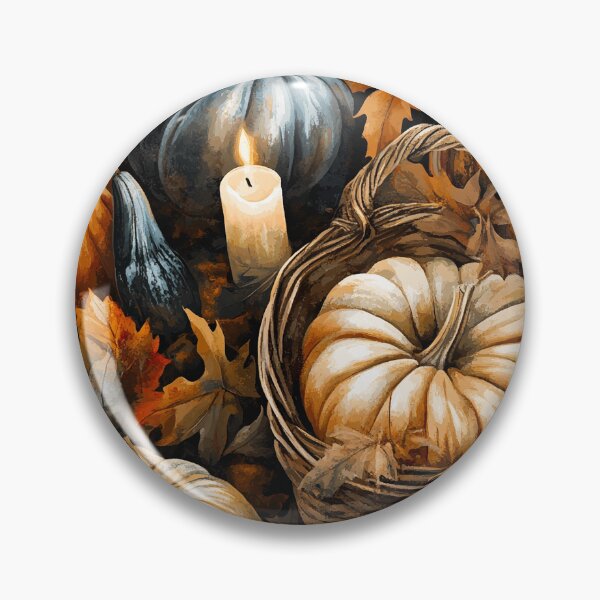 Item preview, Pumpkin and Gourd Pattern - Autumn designed and sold by MidArtForge.