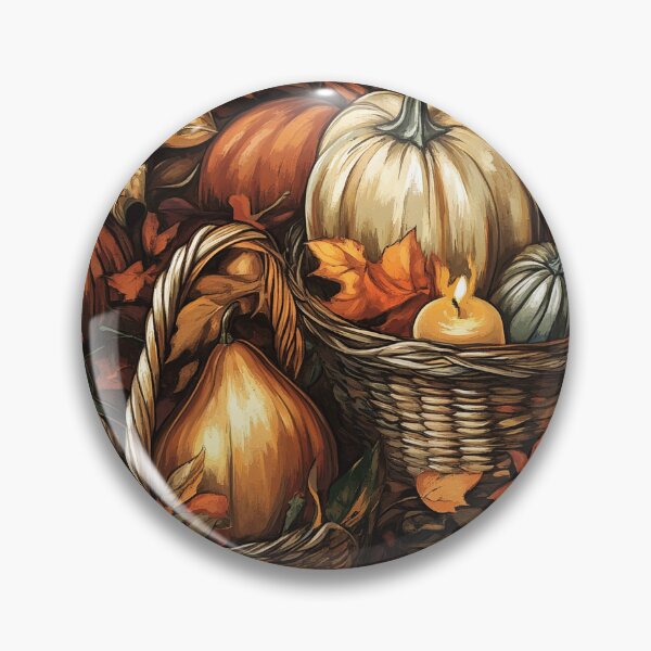 Item preview, Pumpkin and Gourd Pattern - Autumn designed and sold by MidArtForge.