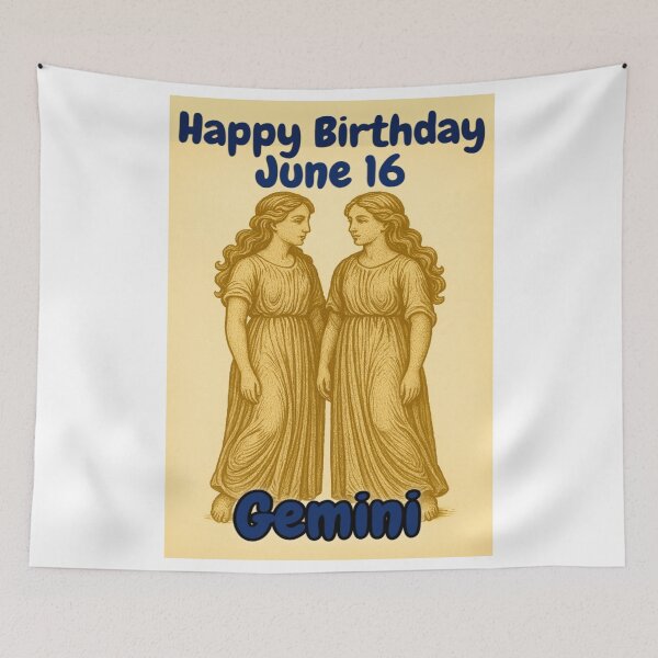Item preview, Birthday Zodiac Sign – June 16 designed and sold by ariksworld.
