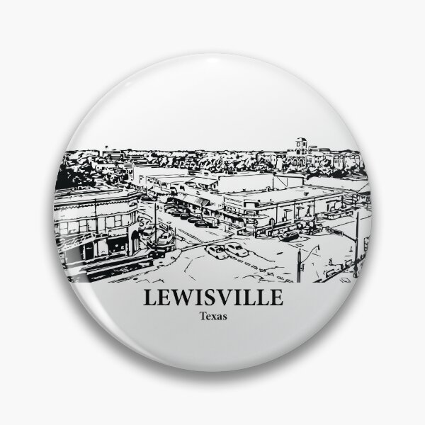 Item preview, Lewisville - Texas designed and sold by Lakeric Cityscapes.