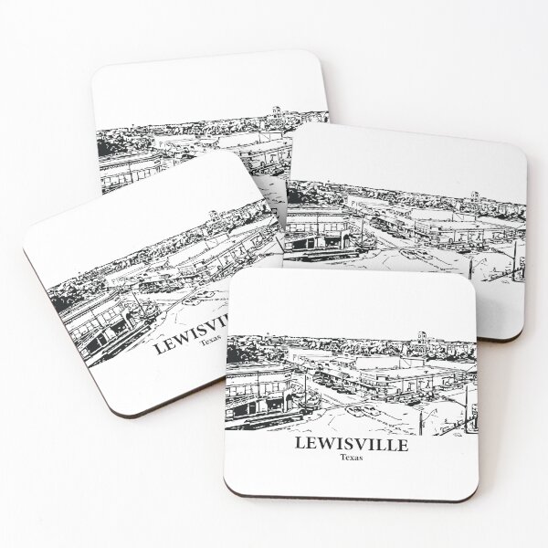 Item preview, Lewisville - Texas designed and sold by Lakeric Cityscapes.
