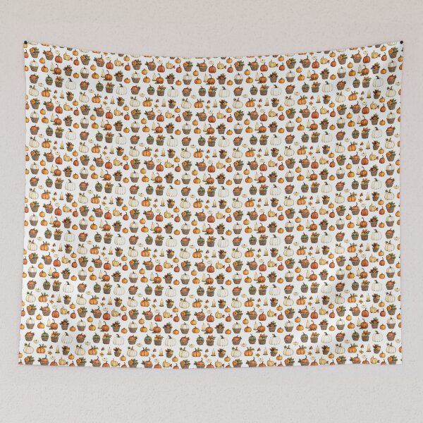 Item preview, Pumpkin and Gourd Pattern - Autumn designed and sold by MidArtForge.