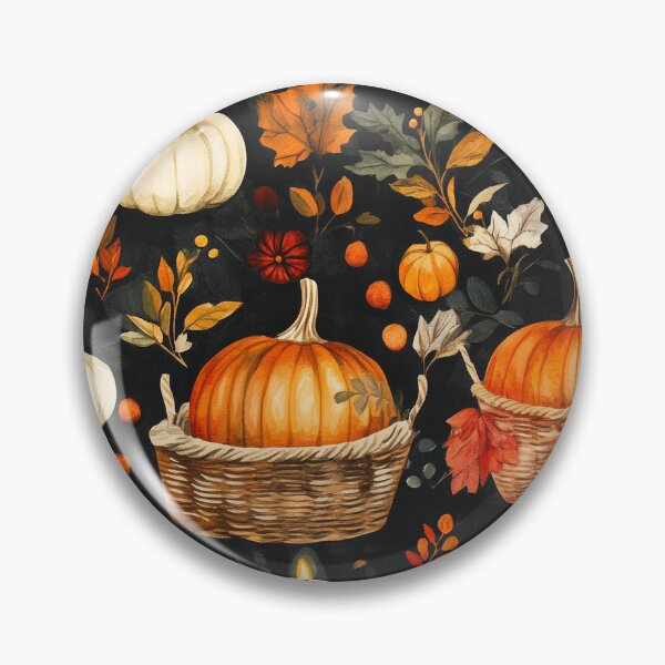 Item preview, Pumpkin and Gourd Pattern - Autumn designed and sold by MidArtForge.