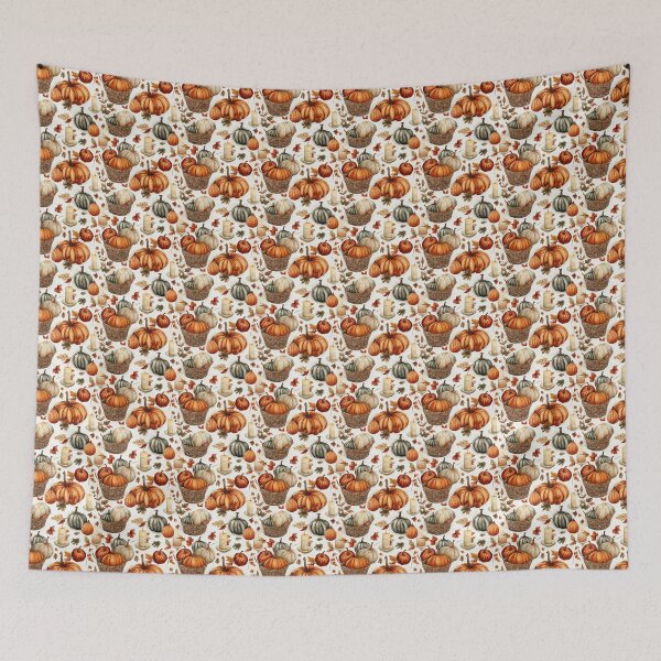 Item preview, Pumpkin and Gourd Pattern - Autumn designed and sold by MidArtForge.