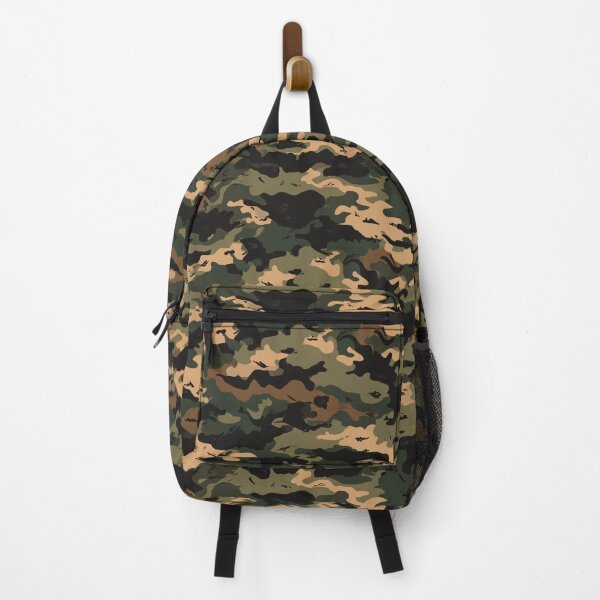 Item preview, Trendy Military Camouflage Texture For Hiking Enthusiast designed and sold by RoyalStarsPatts.