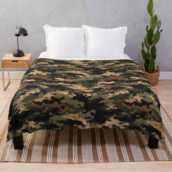 Item preview, Trendy Military Camouflage Texture For Hiking Enthusiast designed and sold by RoyalStarsPatts.