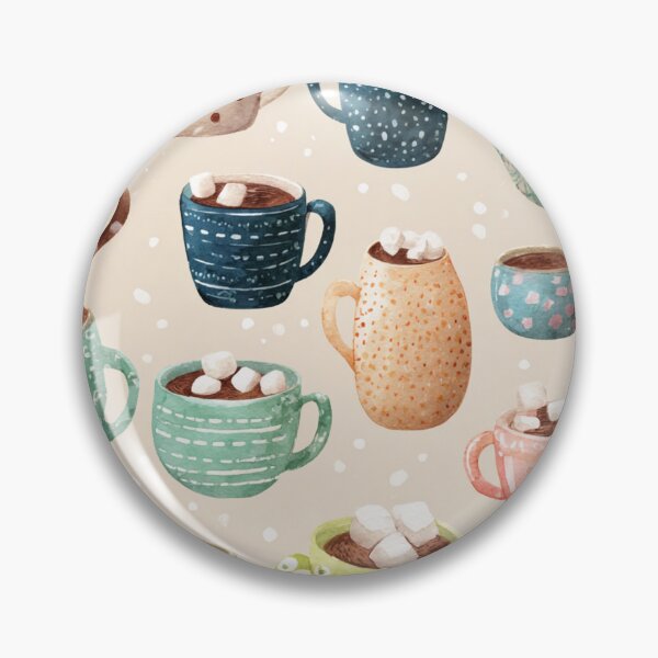 Item preview, Hot Chocolate Mugs designed and sold by NicolasGlowArt.