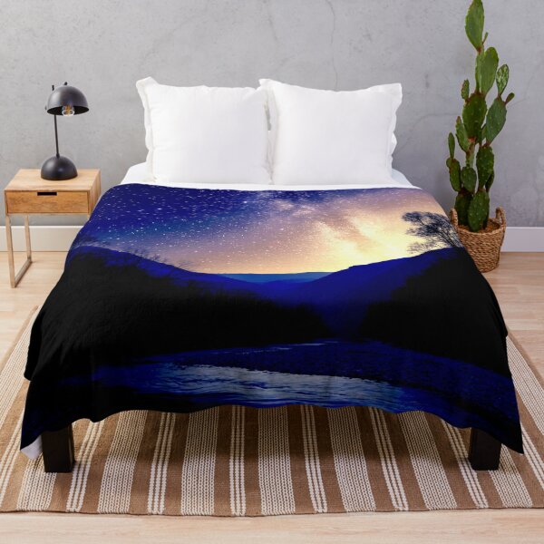 Item preview, Meteor Shower Over the Serene River designed and sold by Exodoi.