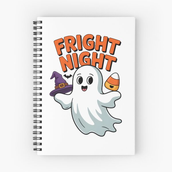 Item preview, Fright Night – Happy Ghost Halloween Candy Witch designed and sold by Taans-Creation.