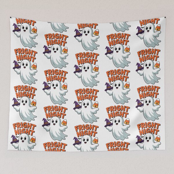 Item preview, Fright Night – Happy Ghost Halloween Candy Witch designed and sold by Taans-Creation.