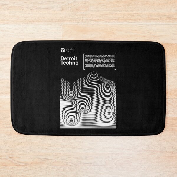 Item preview, Detroit Techno definition tech art for Djs and Electronic Music fans. designed and sold by paulo silveira.