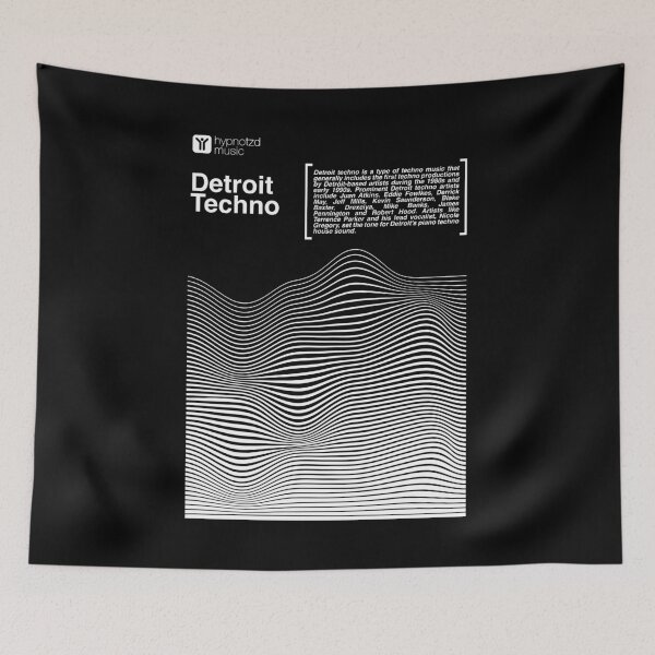 Item preview, Detroit Techno definition tech art for Djs and Electronic Music fans. designed and sold by paulo silveira.