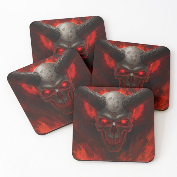 Item preview, Burning Skull designed and sold by SweetRossel.