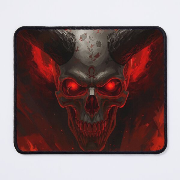 Item preview, Burning Skull designed and sold by SweetRossel.
