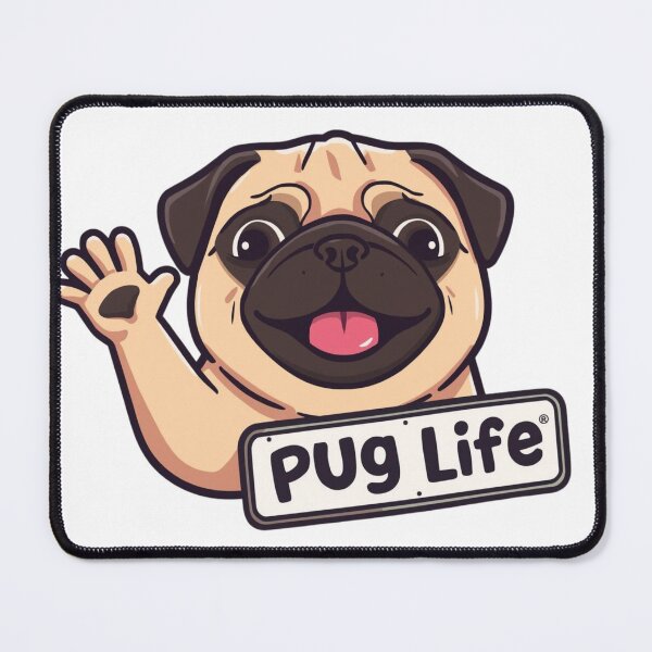 Item preview, Pug designed and sold by Frag57.