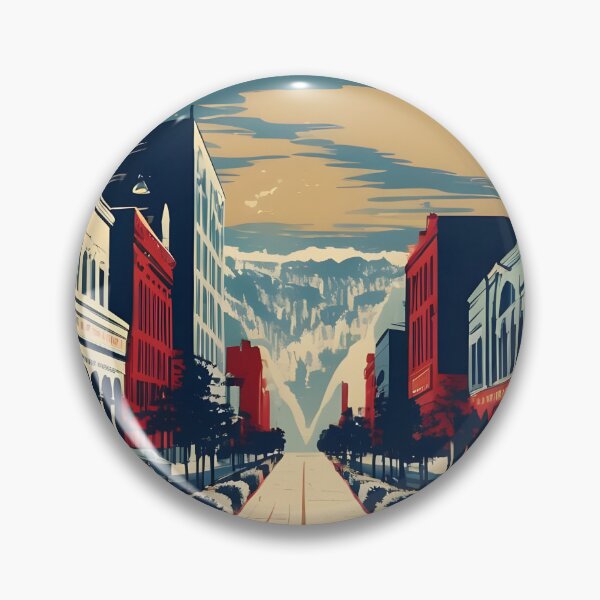 Item preview, Post Falls Idaho 1950s USA Vintage Travel Tourism designed and sold by TravelersGems.