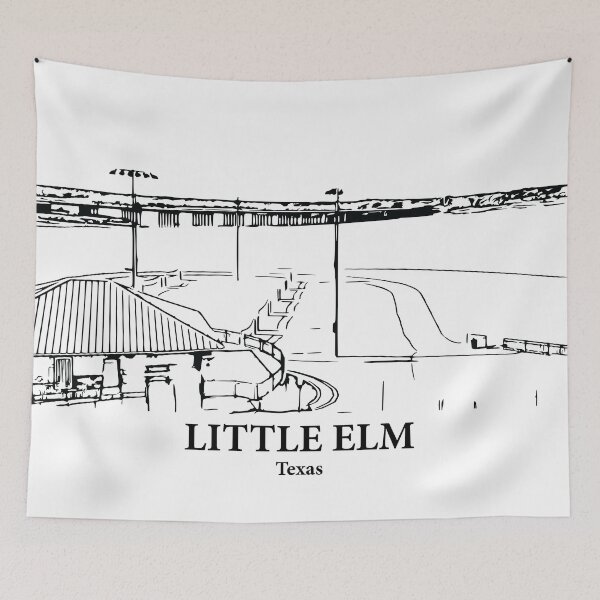 Item preview, Little Elm - Texas designed and sold by Lakeric Cityscapes.