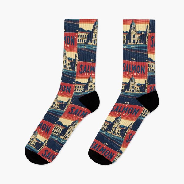 Item preview, Salmon Idaho 1950s USA Vintage Travel Tourism designed and sold by TravelersGems.