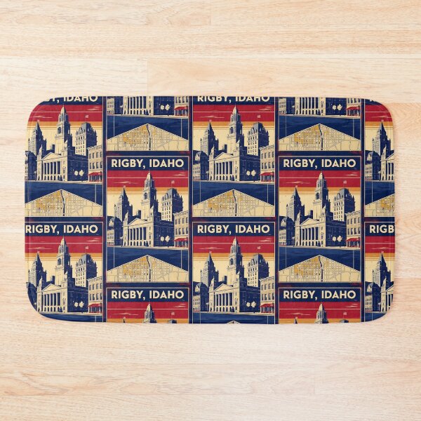 Item preview, Rigby Idaho 1950s USA Vintage Travel Tourism designed and sold by TravelersGems.
