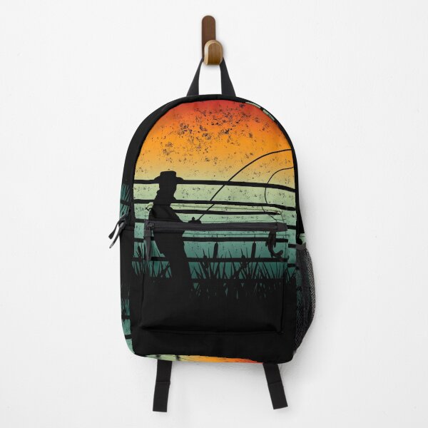 Item preview, Retro Sunset Vintage Fishing, Gift For Fishing Lovers designed and sold by MagdaMoonArt.