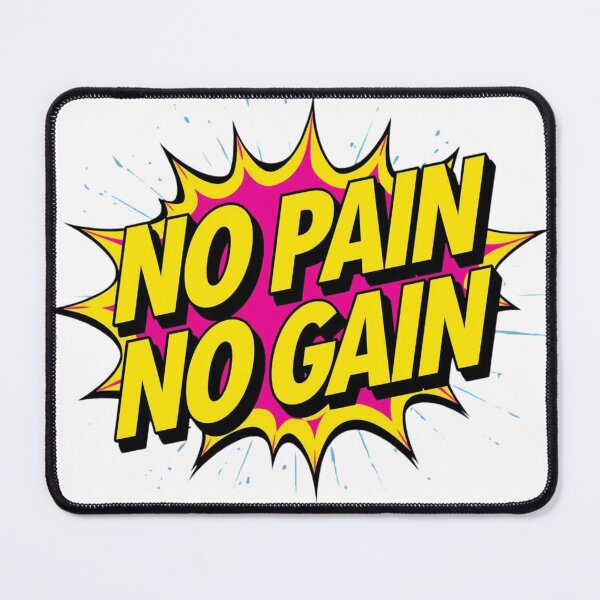 Item preview, No pain no gain designed and sold by Frag57.