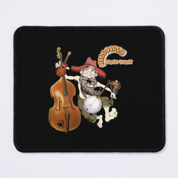 Item preview, Hillbilly Choir Band Logo - JLMusic Program - Black Background designed and sold by Jenny Lester Music.