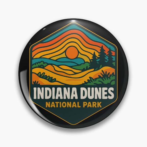 Item preview, Indiana Dunes National Park Trippy designed and sold by TomFrontierArt.