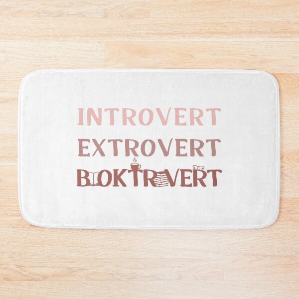 Item preview, Introvert, Extrovert, Booktrovert designed and sold by BaffledSnout.