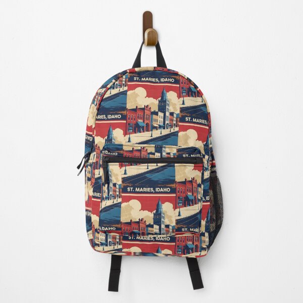 Item preview, St Maries Idaho 1950s USA Vintage Travel Tourism designed and sold by TravelersGems.