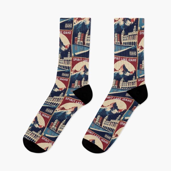Item preview, Spirit Lake Idaho 1950s USA Vintage Travel Tourism designed and sold by TravelersGems.