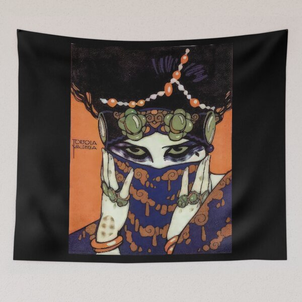 Item preview, Tortola Valencia  art deco poster,  designed and sold by stevepaint.