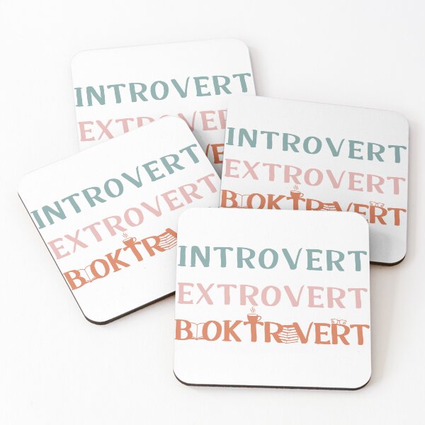 Item preview,  Introvert, Extrovert, Booktrovert designed and sold by BaffledSnout.