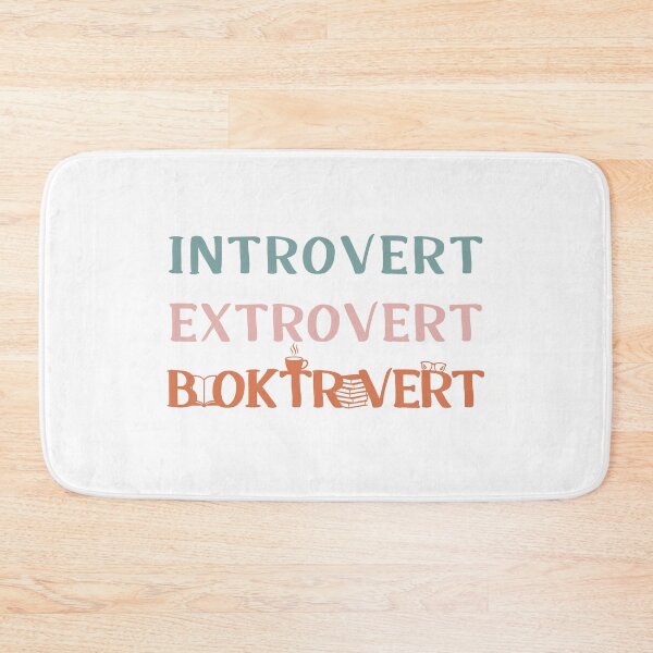Item preview,  Introvert, Extrovert, Booktrovert designed and sold by BaffledSnout.