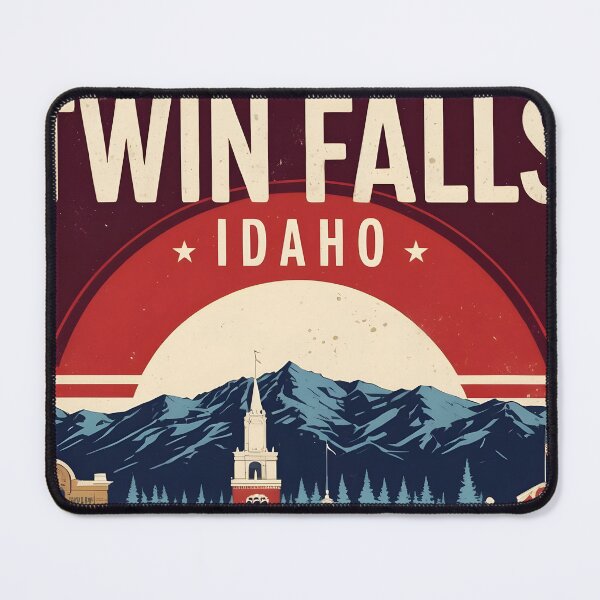 Item preview, Twin Falls Idaho 1950s USA Vintage Travel Tourism designed and sold by TravelersGems.