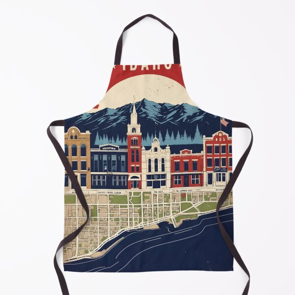 Item preview, Twin Falls Idaho 1950s USA Vintage Travel Tourism designed and sold by TravelersGems.