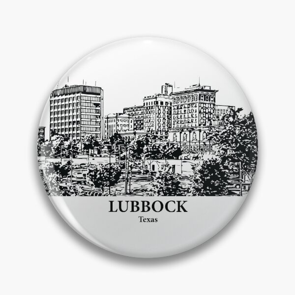 Artikelvorschau, Lubbock - Texas entworfen und verkauft von Lakeric Cityscapes.