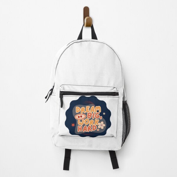 Item preview, Dream Big, Work Hard designed and sold by Trendymindvibes.