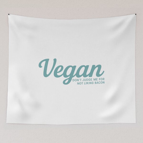 Item preview, Vegan Don’t Judge Me For Not Liking Bacon – Funny Vegan Quote designed and sold by SnappyPNG.