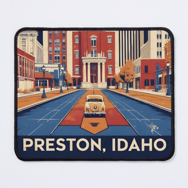 Item preview, Preston Idaho 1950s USA Vintage Travel Tourism designed and sold by TravelersGems.