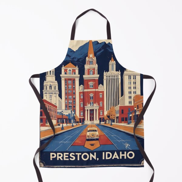 Item preview, Preston Idaho 1950s USA Vintage Travel Tourism designed and sold by TravelersGems.