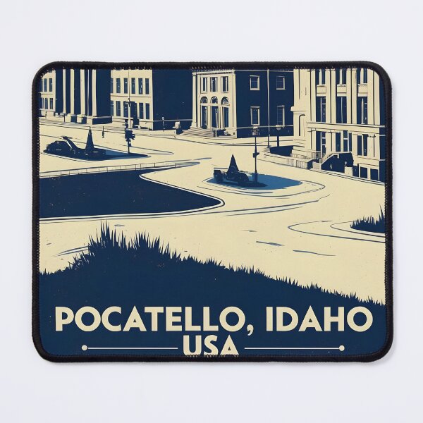 Item preview, Pocatello Idaho 1950s USA Vintage Travel Tourism designed and sold by TravelersGems.