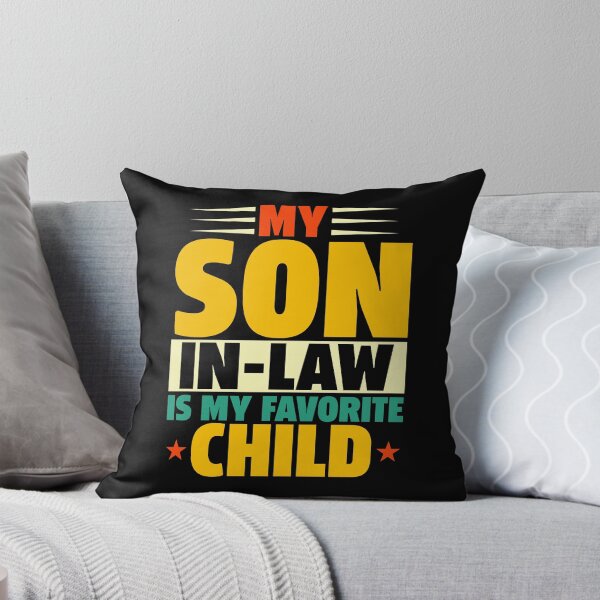 Item preview, My son in law is my favorite child funny- replaced daughter, a brilliantly funny t-shirt for anyone who loves a good laugh designed and sold by FelkMariShop.