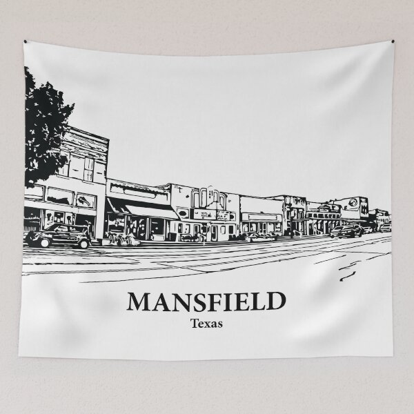 Item preview, Mansfield - Texas designed and sold by Lakeric Cityscapes.