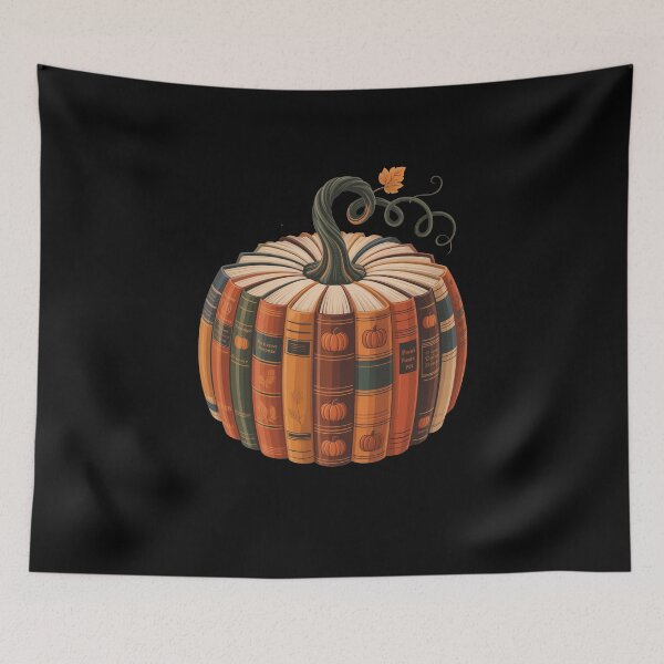 Item preview, Bookish Pumpkin Fall Reading Lovers designed and sold by MooonTees.