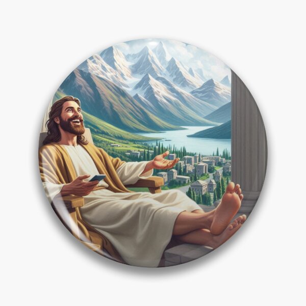 Item preview, Jesus taking a break designed and sold by JesusClub.