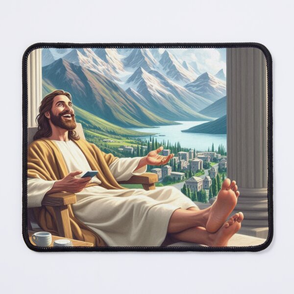Item preview, Jesus taking a break designed and sold by JesusClub.
